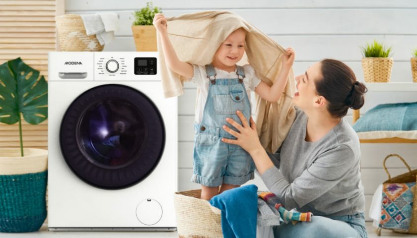 MODENA Hadirkan Washing Machine WF 1030 VDWH dengan 99,9% Bacteria-Blasting Wash