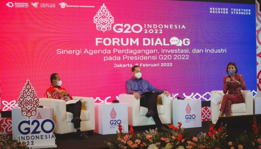 Gelar Trade, Investment, And Industry Working Group G20 Sinergi Kemendag, Kemeninves/BKPM, dan Kemenperin Pulihkan Ekonomi Global