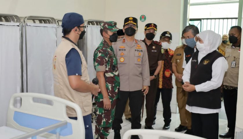 Merespon Pergerakan Kasus Covid-19 Sejumlah RS Darurat di Jatim Diaktifkan Lagi