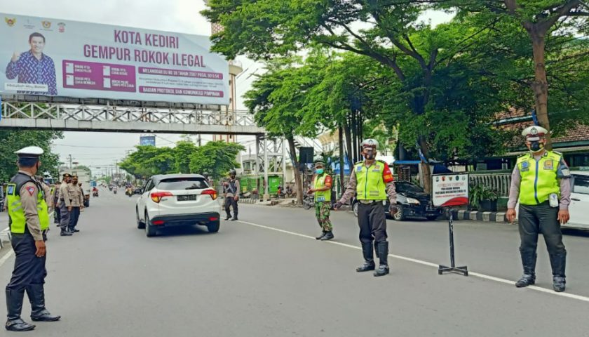 Waspada Varian Omicron, Polres Kediri Kota Intensifkan Ops Pamor Keris