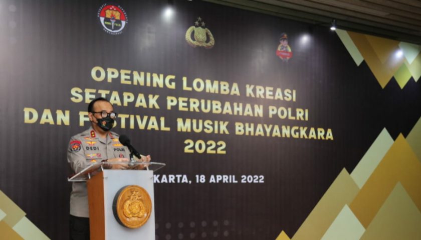 Lomba Kreasi Setapak Perubahan Polri dan Festival Musik Bhayangkara