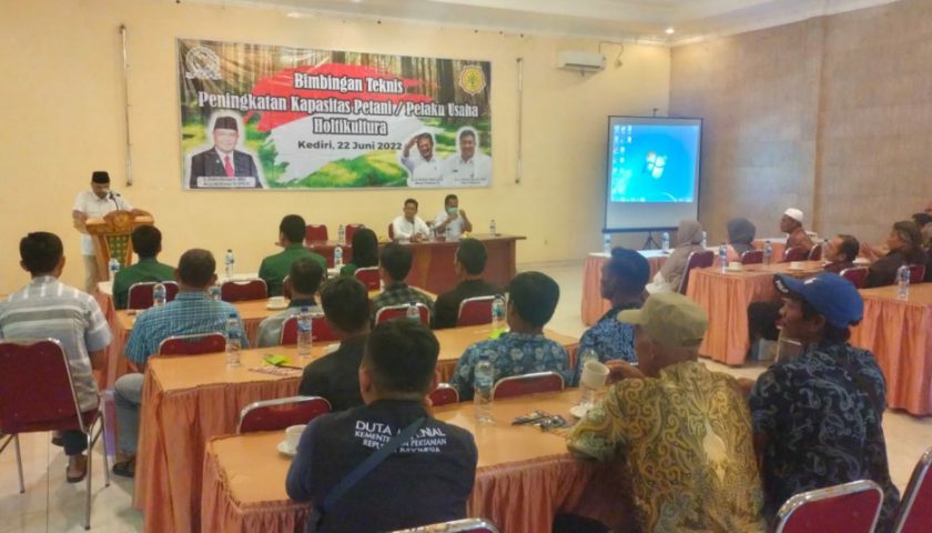 Anggota Fraksi Gerindra DPR RI Dorong Peningkatan Kapasitas Petani dan Pelaku Usaha Hortikultura di Kediri