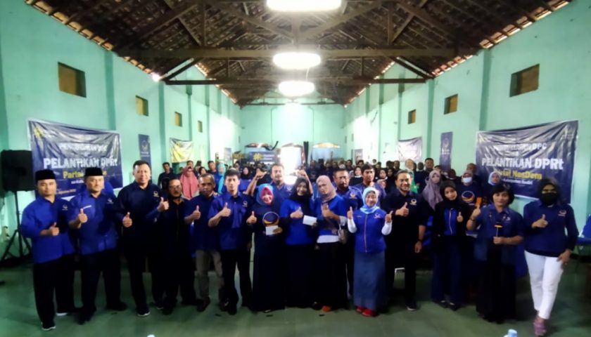 NasDem Kabupaten Kediri Berpolitik Riang Gembira Hadapi Pemilu 2024