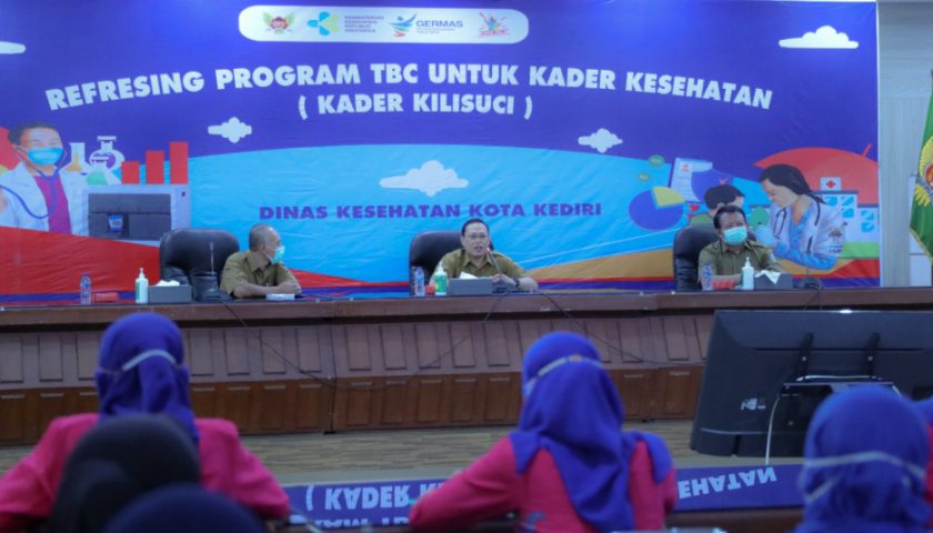Datangkan 115 Kader Kilisuci, Dinkes Kota Kediri Beri Penyuluhan Penanganan TBC