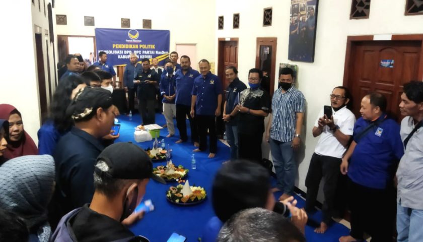 Makin Solid, Pendidikan Politik dan Konsolidasi Warnai HUT Partai NasDem ke 11 di Kabupaten Kediri