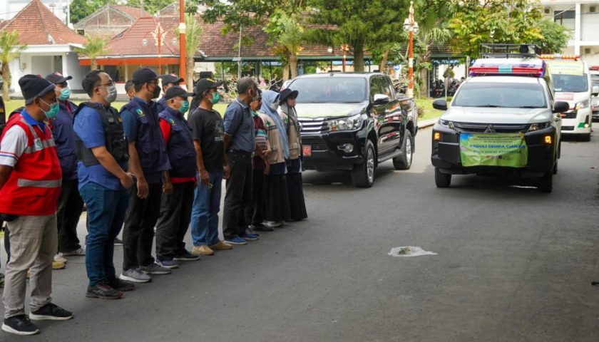 Pemkab Kediri Kirim Relawan Kesehatan Bantu Pemulihan Korban Gempa Cianjur
