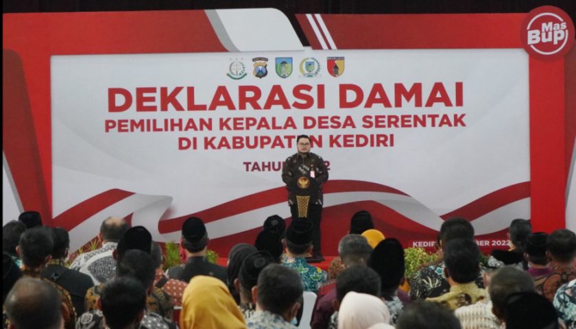 Pilkades Serentak, Mas Dhito Berharap Kades Terpilih Mau Bekerja untuk Rakyat