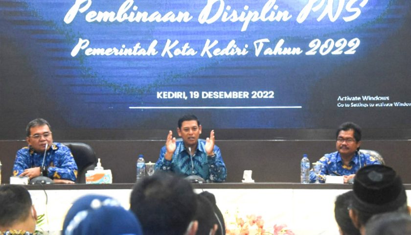 Wali Kota Kediri Ajak ASN Berbenah Tingkatkan Kinerja dan Kedisiplinan