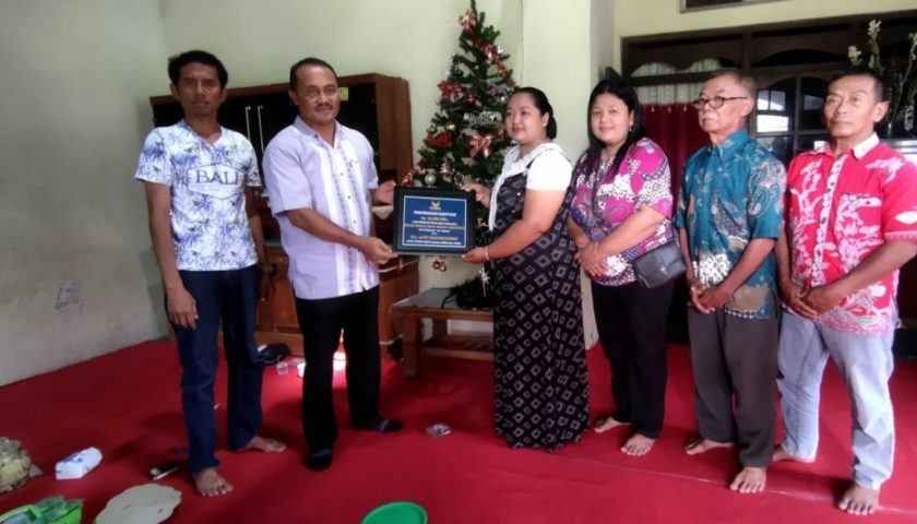 Lutfi NasDem Bantu Rehab Gereja GKJW Jemaat Sindurejo, Desa Margourip Kediri