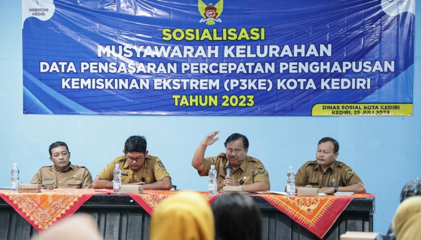 Kemiskinan Ekstrem Kota Kediri 5384 Jiwa