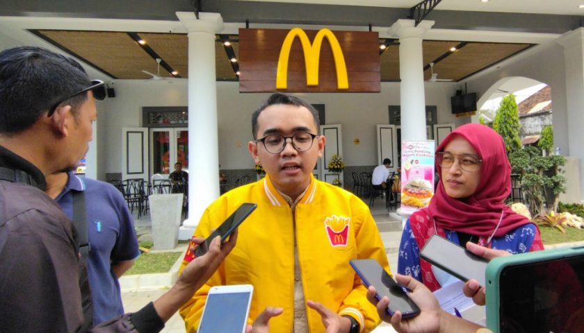 McDonald’s Brawijaya Kediri Kombinasikan Elemen Kuno dan Modern