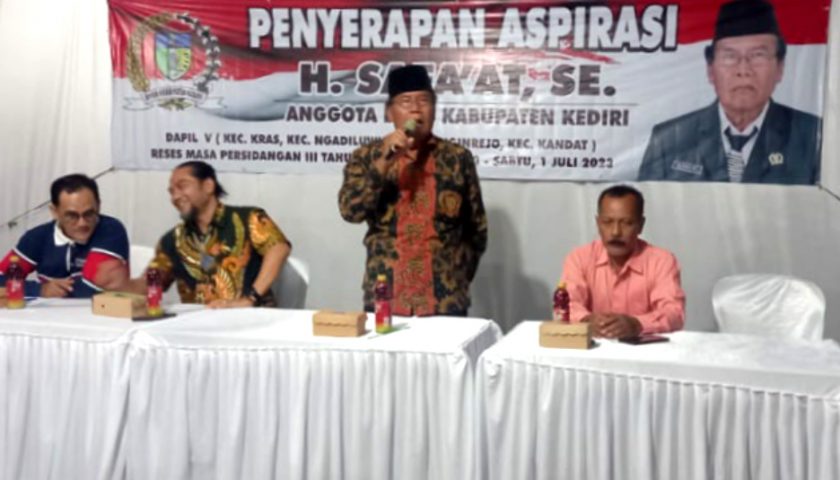 Reses Masa Persidangan III Syafaat NasDem Kediri