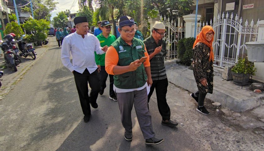Tim Penilai Kelurahan Berseri Provinsi Jatim Kunjungi Burengan Kota Kediri