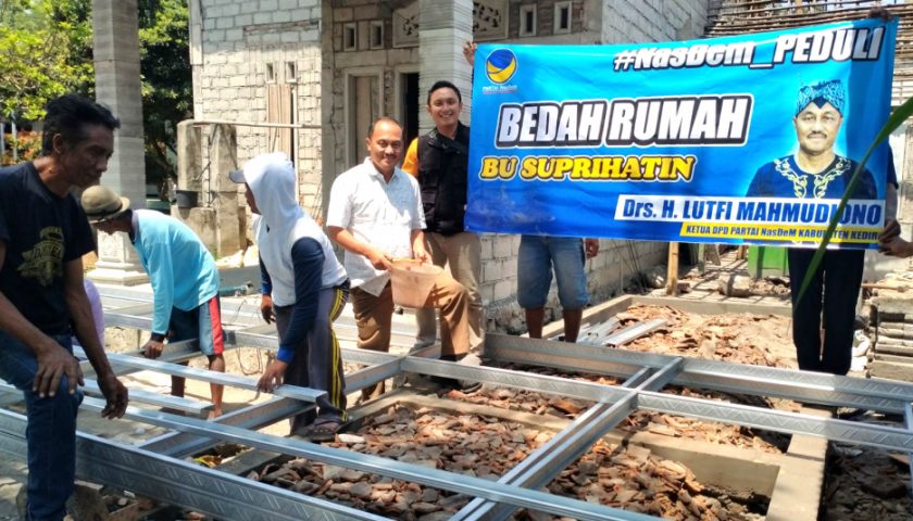 Lutfi Nasdem: Tak Lama Lagi Rumah Bu Suprihatin Selesai Dibangun dan Bisa Ditempati Bersama Putrinya