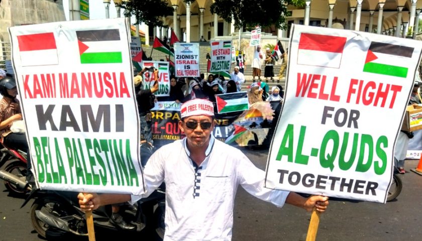 PUI Kediri Raya Gelar Aksi Solidaritas untuk Palestina