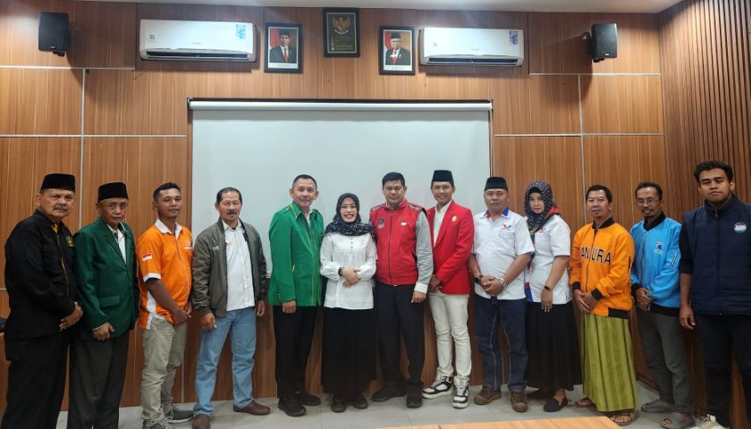 10 Partai Non Parlemen di Kabupaten Kediri Komitmen Dukung Dhito-Dewi