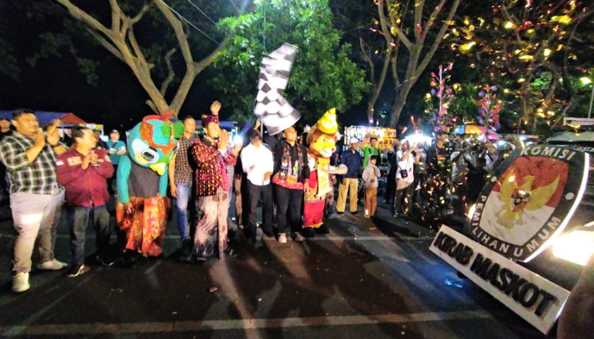 KPU Bakal Kirab Si Jalih dan Si Nara Sosialisasikan Pilkada Serentak 2024 di Kabupaten Kediri