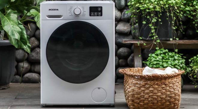MODENA Hadirkan Dua Produk Kategori Cleaning Terbaru di Kediri, Water Heater GI 0631 dan Mesin Cuci WF 1030 VDWH