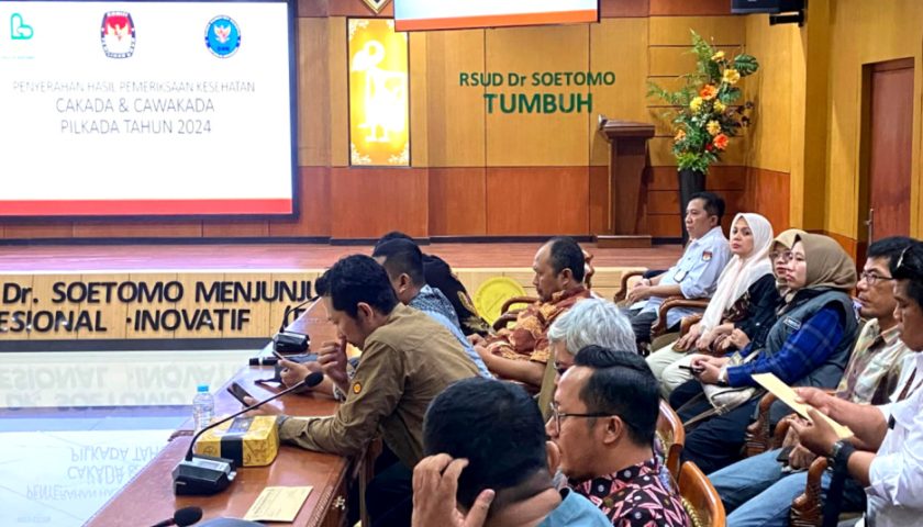 Pilkada Kota Kediri 2024 : Begini Penjelasan KPU Terkait Hasil Pemeriksaan Kesehatan 2 Bapaslon