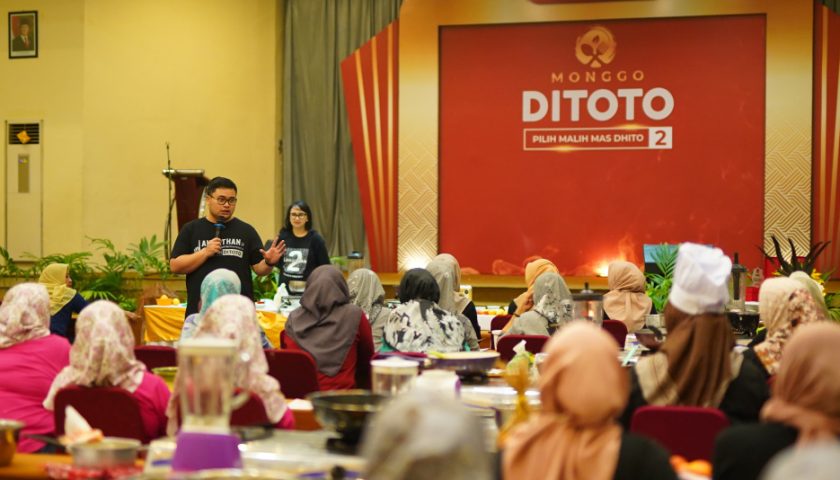 Dorong Kemandirian Usaha, Mas Dhito dan Istri Beri Pelatihan Olahan Mangga Podang