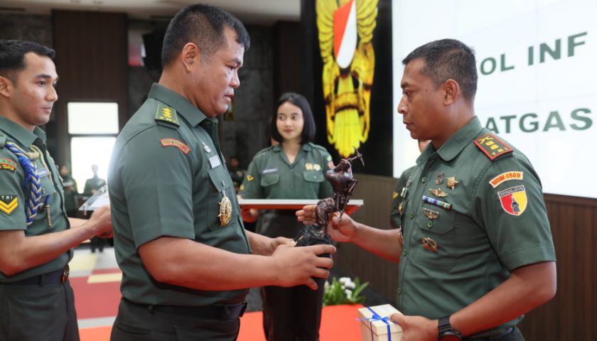 Digelar Mabes TNI, Anggota IJTI Korda Kediri Juara Pemberitaan TMMD ke 122
