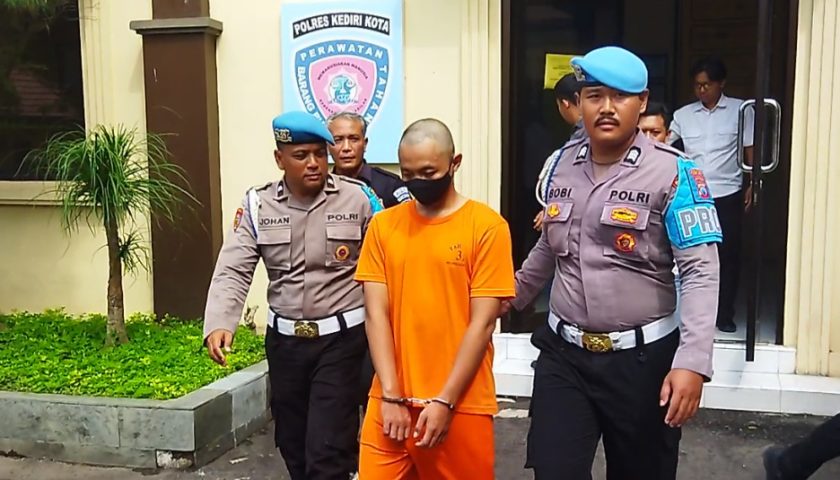 Polisi Tangkap Tersangka Curas Toko Modern di Tempurejo Kediri