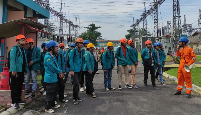 Kuliah Lapang Mahasiswa Teknik Elektro Uniska Kediri di Gardu Induk Banaran, Sinergi Teori dan Praktik