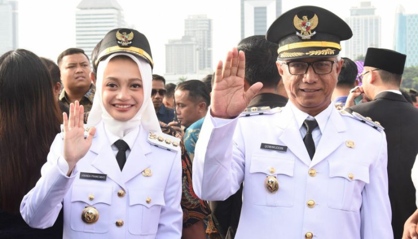 Dilantik Presiden Prabowo, Mbak Vinanda dan Gus Qowim Siap Wujudkan Kota Kediri Mapan