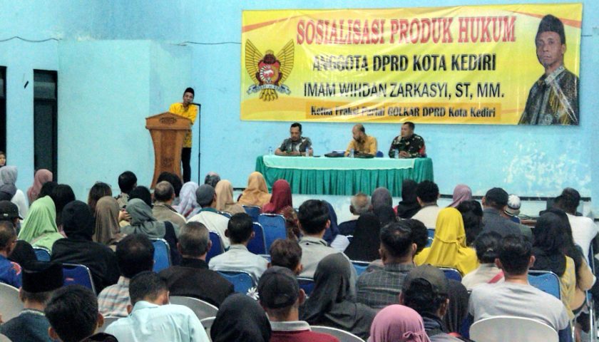 Imam Golkar Dorong Pekerja Rentan di Kota Kediri Peroleh Perlindungan Tenaga Kerja