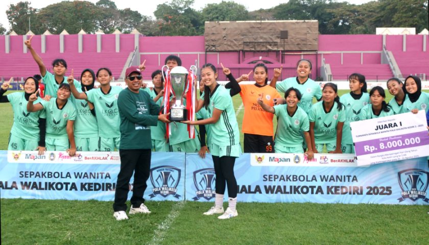 Sukses, Ini Tim Juara Sepak Bola Putri Piala Walikota Kediri 2025 Sukses, Ini Tim Juara Sepak Bola Putri Piala Walikota Kediri 2025
