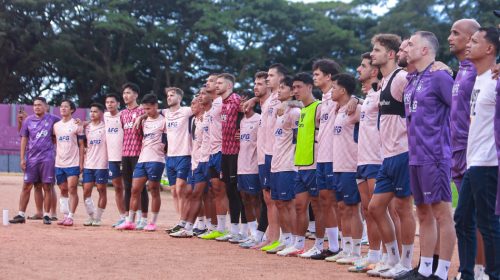 Beri Suntikan Motivasi, Persikmania Datangi Latihan Tim Jelang Derby Jatim Kontra Arema FC